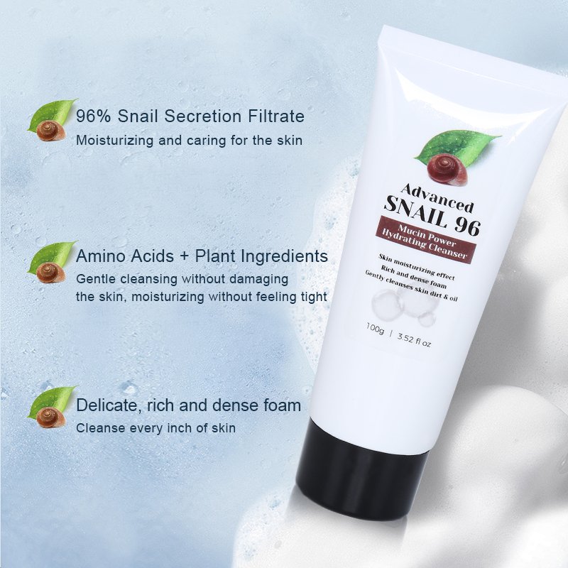Snail Mucin Rice Mochi Facial Cleanser — Gentle Exfoliating Wash thumbnail 5